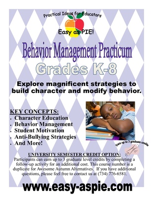 Behavior Management Practicum
