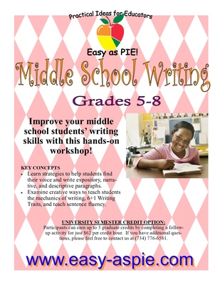 Middle School Writing